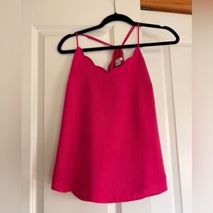 J Crew Scallop Tank